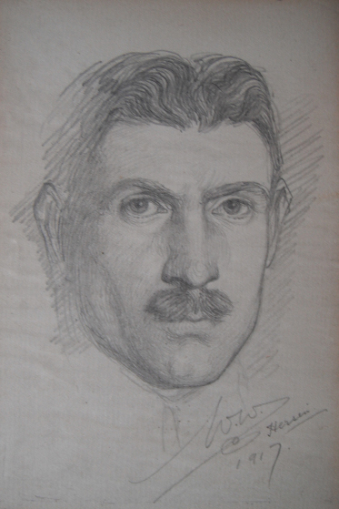 Portrait drawing 1917